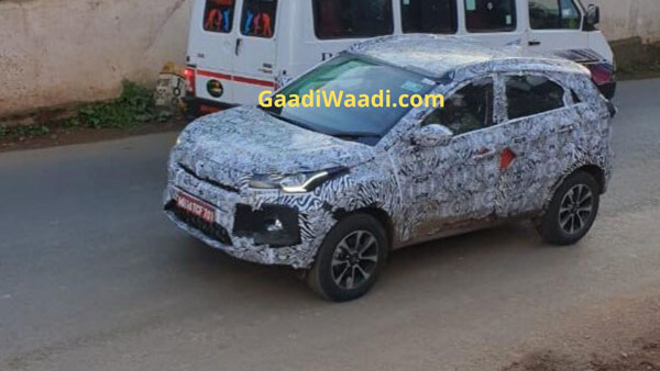 Spy Pics: Tata Nexon Facelift Version Spotted Testing Ahead Of India Launch