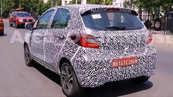 Spy Pics & Video: Tata Tiago (2020) Spied Testing Ahead Of Auto Expo Debut