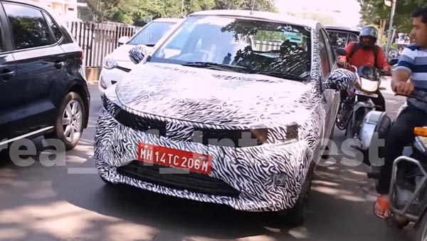 Spy Pics & Video: Tata Tiago (2020) Spied Testing Ahead Of Auto Expo Debut