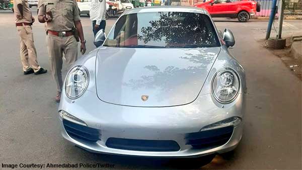 Porsche 911 Owner Fined Rs 9.8 Lakh Porsche 911 Owner Fined Rs 9.8 Lakh