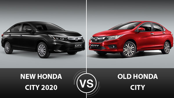 Honda City 2020 Vs Old Honda City: Major Differences On Design, Specifications, Features, Dimensions & More