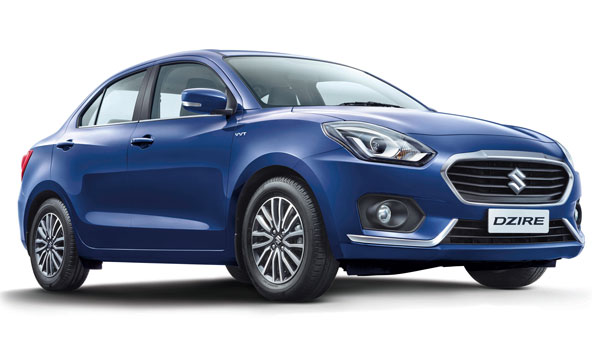 Top-Selling Cars In India For October 2019: Maruti Dzire Beats Swift & Alto To Top The Charts