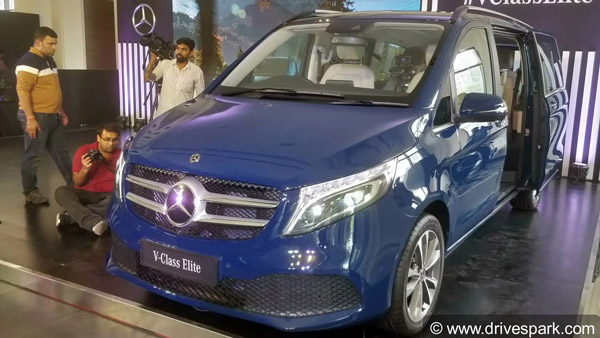 Mercedes-Benz V-Class Elite Launched In India At Rs 1.10 Crore: Specs, Features & Other Details