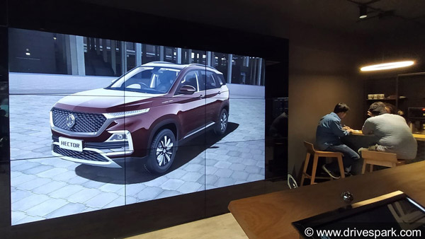 MG Motor First Digital Showroom Unveiled In Bangalore: Here Are All The Details