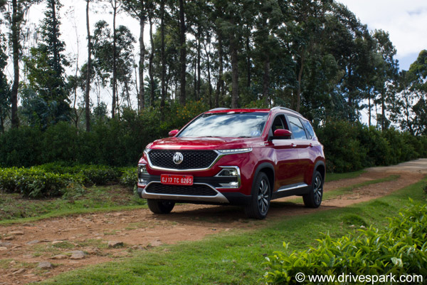 MG Hector Sales In India For October 2019: Registers 3,536 Units