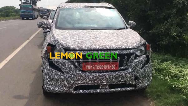 Spy Pics: New Mahindra XUV500 Spotted Testing; Features Third Row Seats & BS6 Compliant Engine