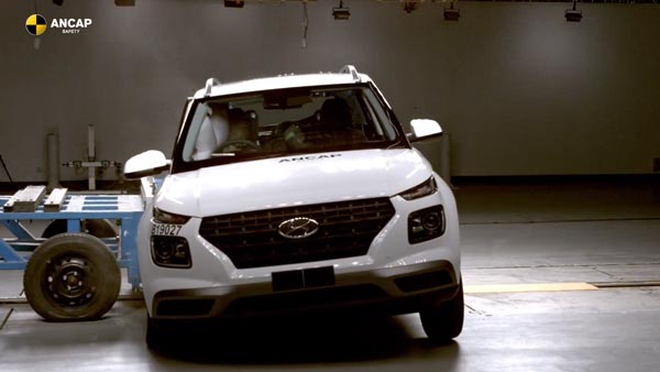 Hyundai Venue Scores 4 Stars At ANCAP Crash Tests: Details
