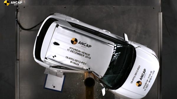 Hyundai Venue Scores 4 Stars At ANCAP Crash Tests: Details