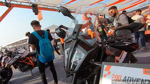 KTM 790 Adventure Showcased At India Bike Week 2019: Features, Specs & Details