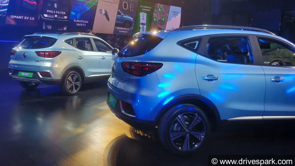 MG ZS EV Electric SUV Unveiled For Indian Market: Range, Features, Specifications & Details 