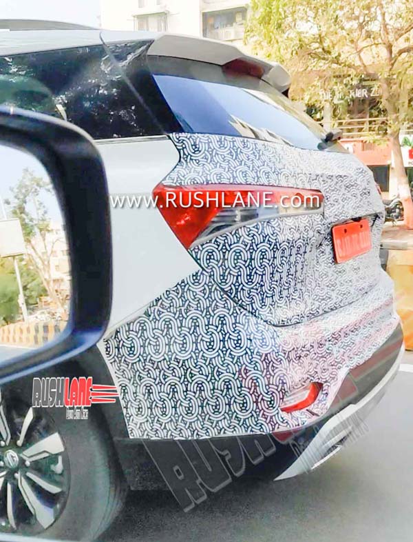 Spy Pics: 2020 MG Hector Spied Testing With An Updated Styling & As A 6-Seater Configuration