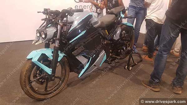 Orxa Mantis Electric Performance Motorcycle Revealed At India Bike Week 2019