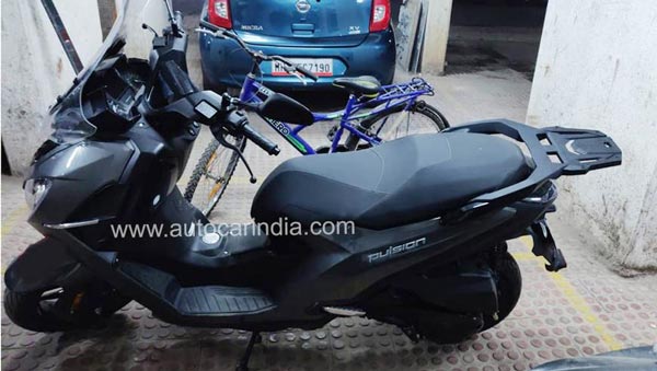 Spy Pics: Peugeot Pulsion Maxi-Scooter Spotted Testing In India