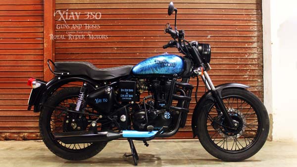 Royal Enfield Electra 350 Modified By Guns And Hoses Called XIAV 350