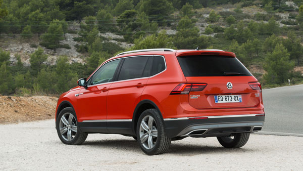 Spy Pics: Volkswagen Tiguan AllSpace Spotted Testing Ahead Of India Launch