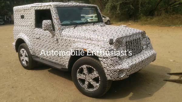 Spy Pics: 2020 Mahindra Thar Spotted Testing Again Ahead Of India Launch