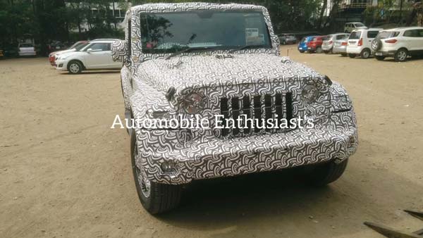 Spy Pics: 2020 Mahindra Thar Spotted Testing Again Ahead Of India Launch