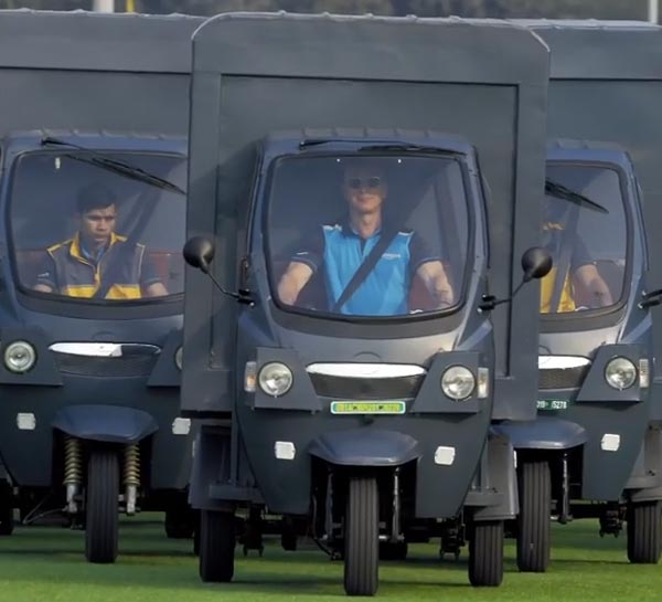 Amazon Introduces Three And Four Wheeler EVs For Product Delivery