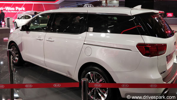 Kia Carnival India Spec Model Details And Features Revealed