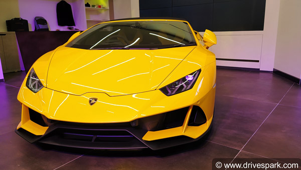 Lamborghini Inaugurates New Dealership At Bangalore: Showcases Huracan Evo Spyder At Opening