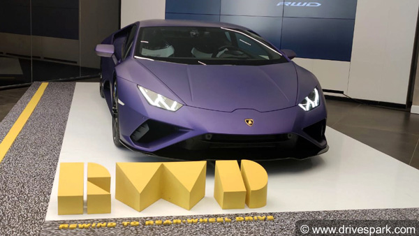 Lamborghini Huracan EVO RWD Launched In India At Rs X.XX Crore: Specs, Features, Bookings & Other Details