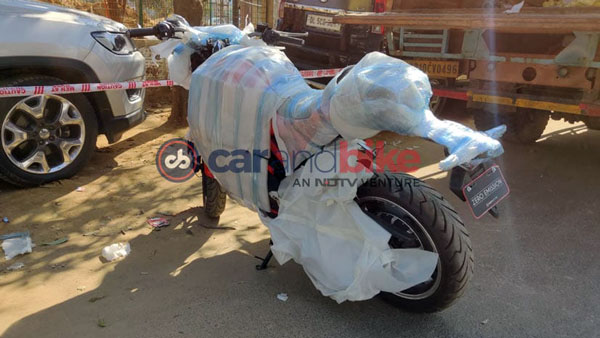 Hero Electric Motorcycle Spy Images Surface Ahead Of Auto Expo Debut