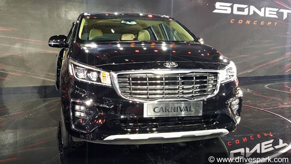 Auto Expo 2020: Kia Carnival Launched At Rs 24.95 Lakh - Specs, Features, Images, Bookings & More