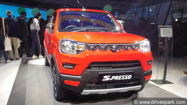 Auto Expo 2020: Maruti Suzuki S-Presso CNG Unveiled - Expected Launch Date, Price, Mileage, Key Specs, Features & Images