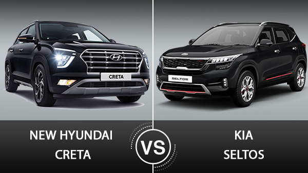 New Hyundai Creta Vs Kia Seltos Differences: Comparison Between Specs, Features, Pricing, Design & More