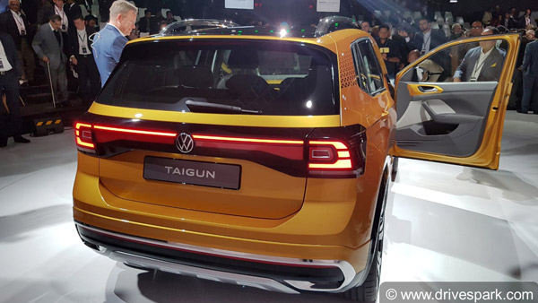 Volkswagen Taigun SUV Unveiled Ahead Of Auto Expo 2020: Will Rival The Kia Seltos & New Hyundai Creta In India Volkswagen Taigun SUV Unveiled Ahead Of Auto Expo 2020: Will Rival The Kia Seltos & New Hyundai Creta In India