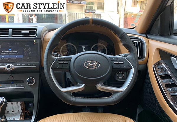 Hyundai Creta BS6 Model Interiors Modified By Delhi Based Car Stylein