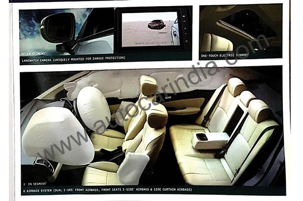 New Honda City ZX Features Leaked Ahead Of Launch: Top Spec Trim Brochure Revealed