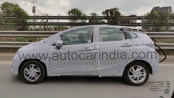 Spy Pics: Honda Jazz BS6 Model Spotted Testing Ahead Of India Launch