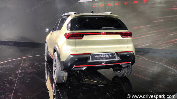 Spy Pics: Kia Sonet Interiors Spied With Flat Bottom Steering Wheel Ahead Of India Launch