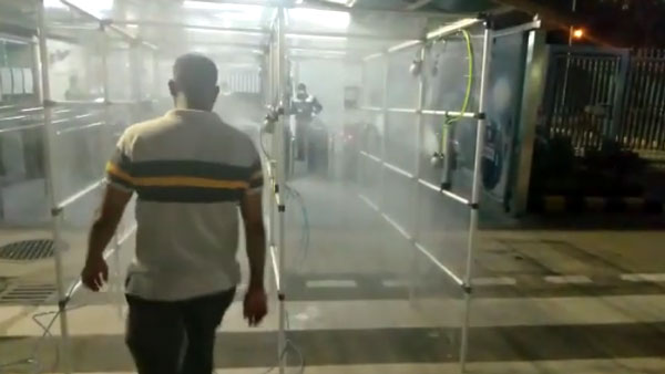 Maruti Suzuki Installs Disinfectant Walk-Through Pathways At Manesar And Gurugram Facilities Maruti Suzuki Installs Disinfectant Walk-Through Pathways At Manesar And Gurugram Facilities