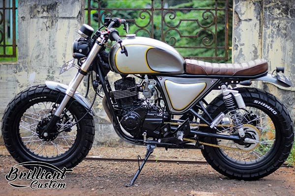 TVS Apache RTR 160 Modified By Indonesia Based Brilliant Custom Motorcycle