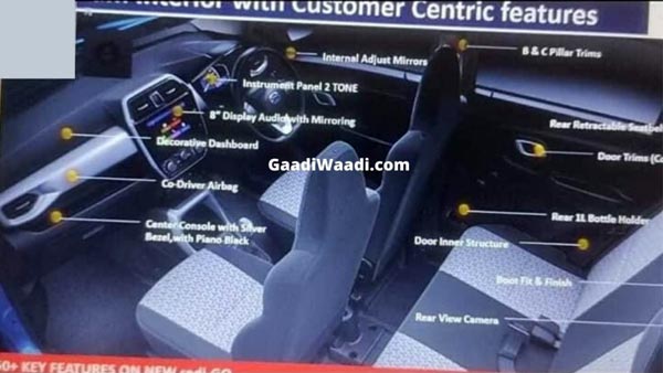Datsun Redi-GO Facelift Photos, Variants & Features Leaked Ahead Of India Launch