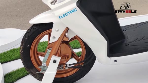 Hero Maestro Electric Scooter Proto Concept Spotted Ahead Of India Launch