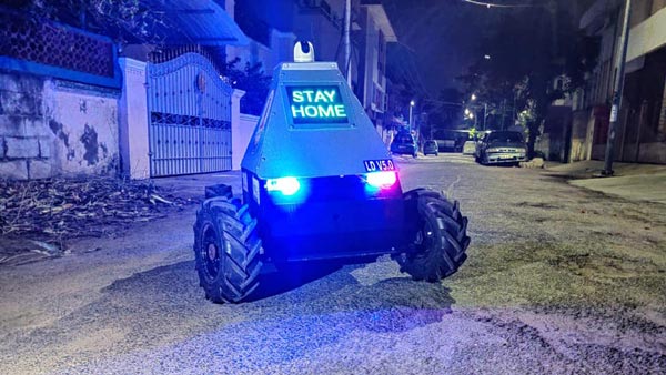 Chennai Police Deploy Remote Control Robot In Containment Zones To Ensure Lockdown Regulations Are Being Followed