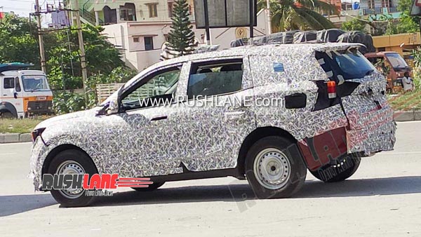 Next-Generation Mahindra XUV500 Spotted Testing Again