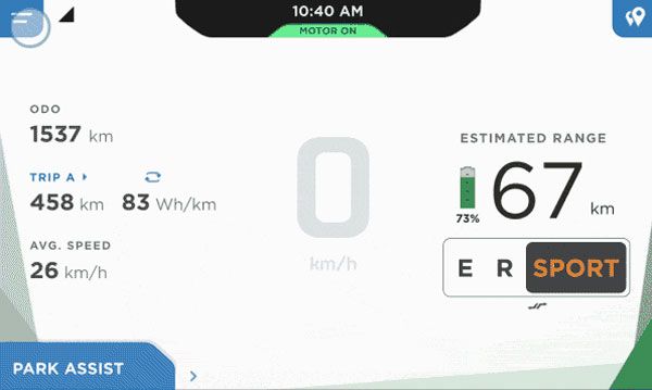 Ather 450 Receives OTA Software Update: New Dark Mode Added