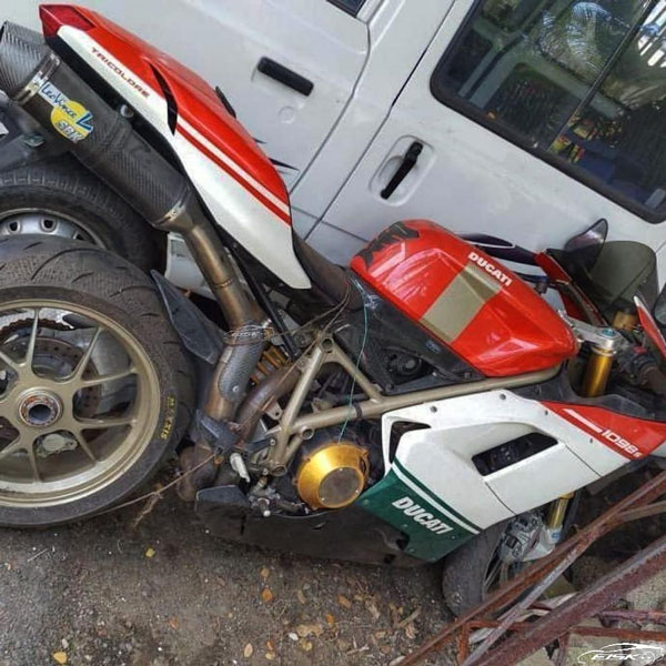 Limited Edition Ducati 1098 S Has Been Left Abandoned In India