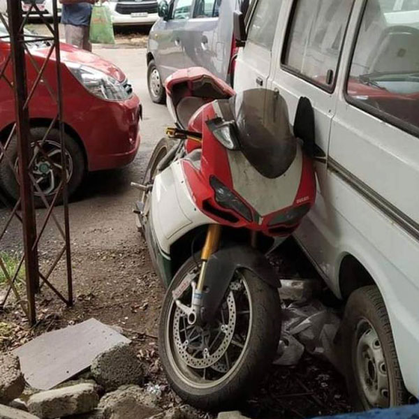 Limited Edition Ducati 1098 S Has Been Left Abandoned In India