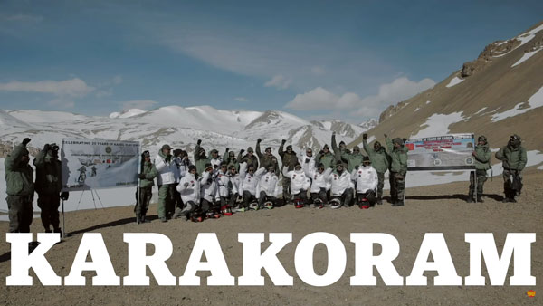 Indian Army Conquers Karakoram Pass On Royal Enfield Himalayan Motorcycles