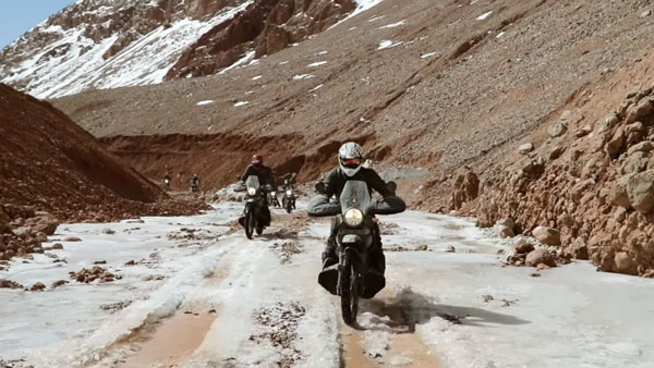 Indian Army Conquers Karakoram Pass On Royal Enfield Himalayan Motorcycles