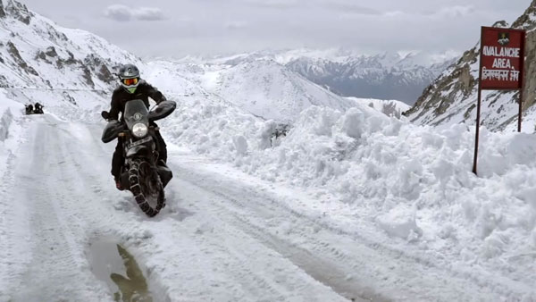 Indian Army Conquers Karakoram Pass On Royal Enfield Himalayan Motorcycles