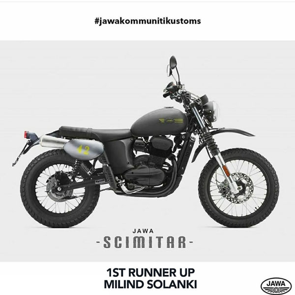 Jawa Kommuniti Kustoms Contest Winners Announced