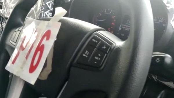Spy Pics: New Mahindra Thar Diesel-Automatic Variant Interiors Spied In Video Revealing New Features & Equipments
