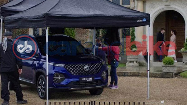 MG Hector Plus Spotted In New Colour: Expected To Launch Next Month