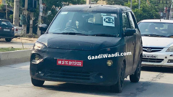 Spy Pics: Maruti WagonR Electric Production-Spec Model Spied Testing Ahead Of Launch Next Year